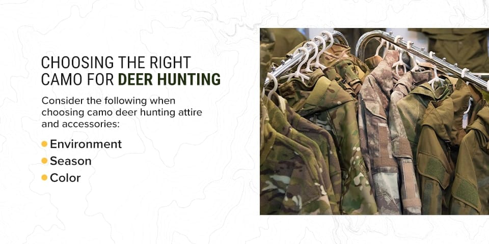 Choosing The Right Camo For Deer Hunting