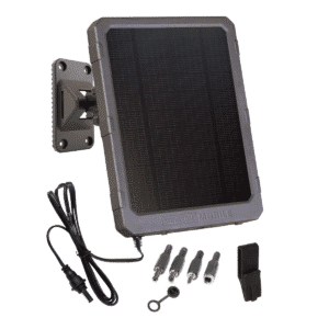 Solar battery pack for trail cameras